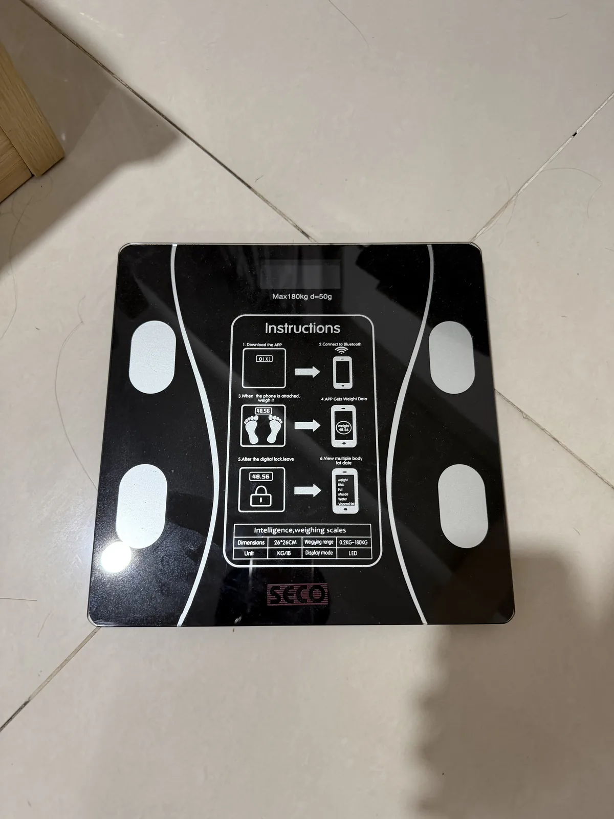 Timbangan Badan Digital SECO