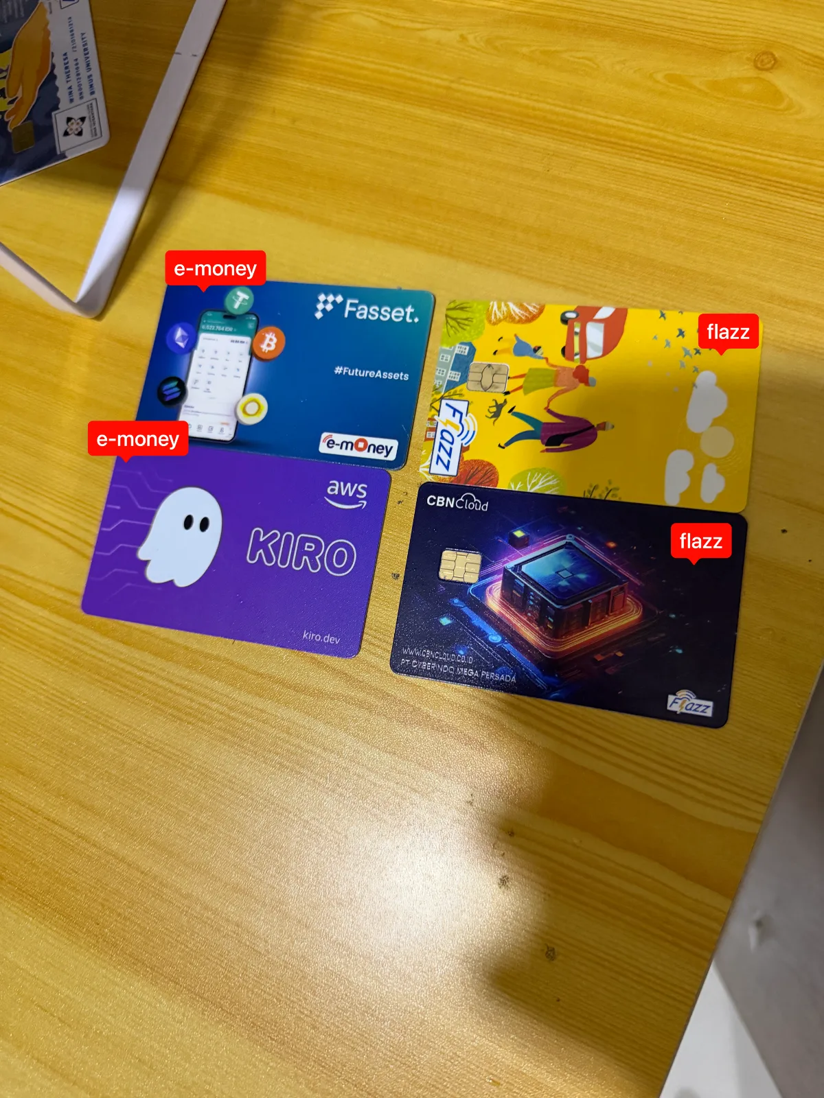Mandiri E-money / Flazz card gen 2 (25k per kartu)